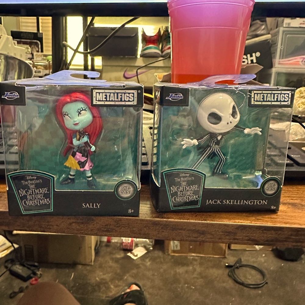 2 Metalfigs - The Nightmare Before Christmas Collection